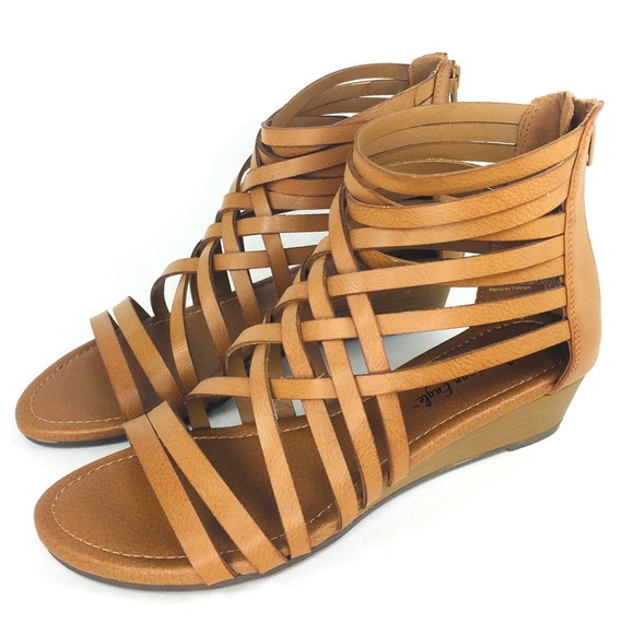 America Eagle Womens Gladiator Sandals - Picture 1 of 9